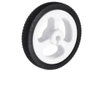 Roue en caoutchouc 34mm compatible avec moteur N20 - Domotique Tunisie