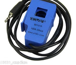 Capteur de courant SCT-013-000V 100A avec clamp et prise audio, courant SCT-013-000V