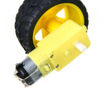 MOTEUR 3-6 V + ROUE - Domotique Tunisie