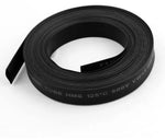 Gaine thermorétractable 8mm noir, rouleau de tubing thermorétractable 1 mètre