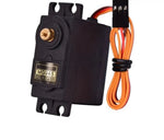 Servo MG945 12KG moteur noir avec fils orange pour robotique et modélisme