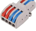 Borne de connexion rapide de type stationnaire 4 fils vers 2 fils