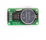 Module d’horloge en temps réel RTC DS1302 avec batterie lithium CR2032 pour projets électroniques