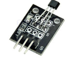 Circuit imprimé noir avec capteur magnétique Hall KY-003 module effet Hall