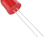 LED 10MM Rouge 28mm Jambe - Domotique Tunisie