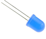LED 10MM Bleu 28mm Jambe - Domotique Tunisie