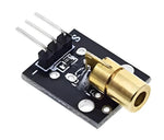 Module laser KY-008 avec diode laser et broches pour projets électroniques