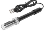 Sonde d’électrode pH metre noire avec connecteur BNC pour mesure précise du pH