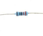 Resistor à pattes axiales avec bandes de couleurs pour résistance 330Ω 1/4W 1%