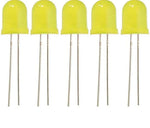 LED 10MM Jaune 28mm Jambe - Domotique Tunisie