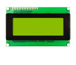 Afficheur LCD2004 Jaune Vert Rétroéclairage - Domotique Tunisie