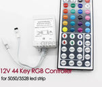 Contrôle de bande LED RGB à 44 touches pour bande LED 12V et LED RGB