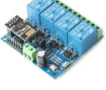 Module de 4 relais WiFi DC 5V ESP8266 commutateur télécommandé