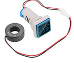 Voltmètre numérique LED 60-500V 0-100A haute précision Signal