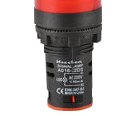 Voyant LED Rouge DC24V 22mm AD16-22DS - Domotique Tunisie