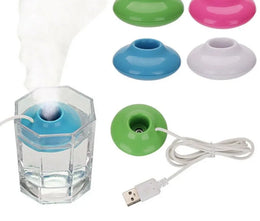 Mini humidificateur d’air à ions négatifs UFO 5V blanc avec interface