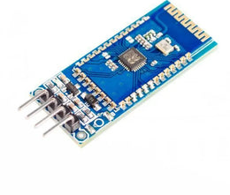 Circuit imprimé rectangulaire bleu pour transmission série Bluetooth SPP-C sans fil