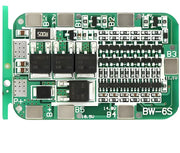 Circuit imprimé de protection verte pour module chargeur PCB BMS 6S-12A 24V