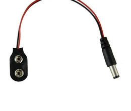 Adaptateur secteur pile 9V avec jack pour CORDON 15 cm JACK 5.5 pour alimentation