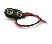 Cordon Pil 9 avec clip 9V et fils, longueur 10 cm pour projets électroniques