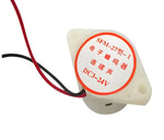 Buzzer électronique actif à son continu SFM-27 DC 3V-24V avec fils