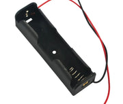 Support pour pile 1x18650 avec support noir et fils pour projets électroniques