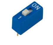 Interrupteur DIP Switch bleu 1 broche 2,54 mm - Domotique Tunisie