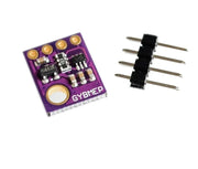 Plateau de capteur GY-BME280 violet avec en-têtes, parfait pour la pression atmosphérique I2C