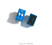 Interrupteur DIP Switch bleu 2 broches 2,54 mm - Domotique Tunisie
