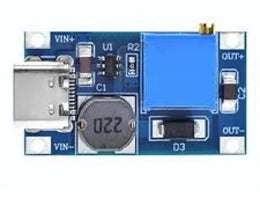 Module d’alimentation élévateur DC-DC Max MT3608 Type-C - Domotique