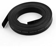 Gaine thermorétractable 8mm noir, rouleau de tubing thermorétractable 1 mètre