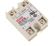 Photo du relais statique 40A Fotek SSR-40DA avec entrée 3-32V DC et sortie 24-380V AC