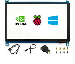 Ecran Tactile Waveshare pour raspberry 7 POUCES 1024x600 LCD