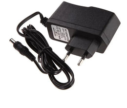 Adaptateur secteur noir avec cordon et plug pour TRANSFORMATEUR-ADAPTATEUR 5V-3A JACK 5.5