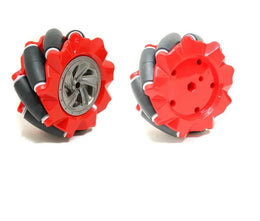 2 * Roue McNamum rouge 80MM-A - Domotique Tunisie