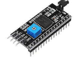 Circuit imprimé noir avec composants électroniques pour module IIC I2C interface série I2C afficheurs PCF8574 2x16