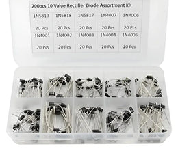 Kit d’assortiment de redresseurs à diodes pour projets électroniques et alimentations radio