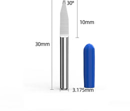 Mèches de gravure en carbure CNC 30 degrés 0.5mm pour carte PCB