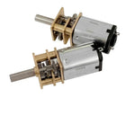GA12-N20 Moteur de réduction à engrenages en métal 12V 1000RPM Micro