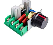 Contrôleur de vitesse électronique avec dissipateur thermique pour tension SCR 220V 55-220V P=2000W