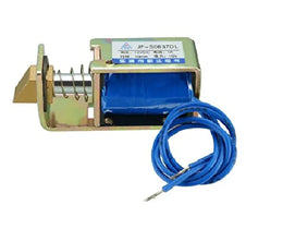 Serrure de porte solénoïde à cadre ouvert DC 12V 1A 10mm Course 15N
