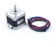 Steppeur moteur NEMA17 avec câblage et courant nominal de 1.5A pour impression 3D