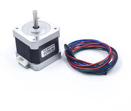 Steppeur moteur NEMA17 avec câblage et courant nominal de 1.5A pour impression 3D