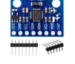 Capteur gyroscope blue gy-521 module MPU-6050 GY-521 avec broches d’extension