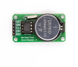 Module d’horloge en temps réel RTC DS1302 avec batterie lithium CR2032 pour projets électroniques