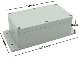 Boîtier de projet en plastique ABS 158x90x60 mm IP65 avec trou