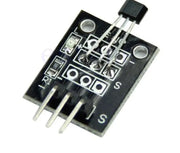 Circuit imprimé noir avec capteur magnétique Hall KY-003 module effet Hall