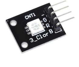 Module LED SMD KY-009 avec PWM trois couleurs pour création d’effets lumineux