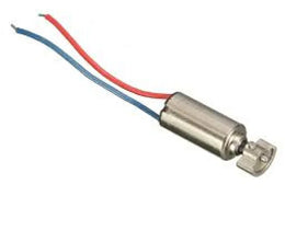 Moteur de vibration miniature 1,5V-3V 4x8 mm (fils rouge et bleu)