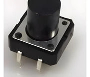 Interrupteur à bouton poussoir tactile rond 12x12x12mm pour contrôle électrique sécurisé